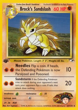 Brock's Sandslash