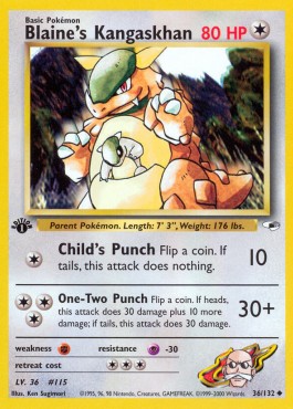 Blaine's Kangaskhan