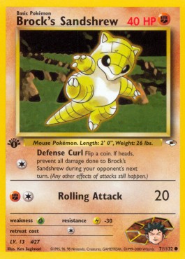 Brock's Sandshrew