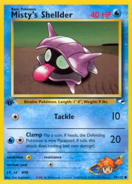Misty's Shellder