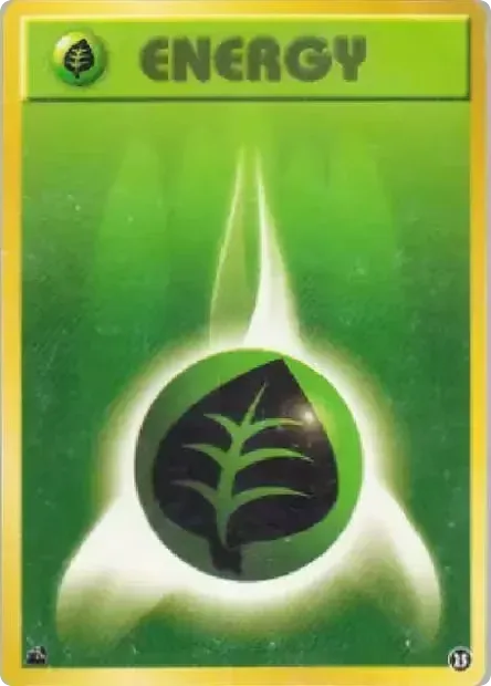 Grass Energy card front