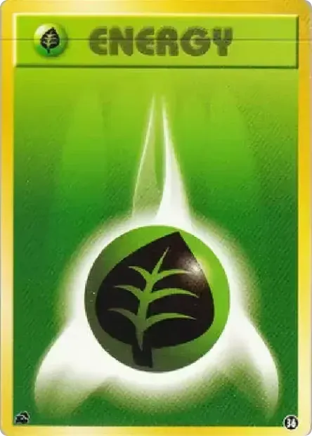 Grass Energy card front