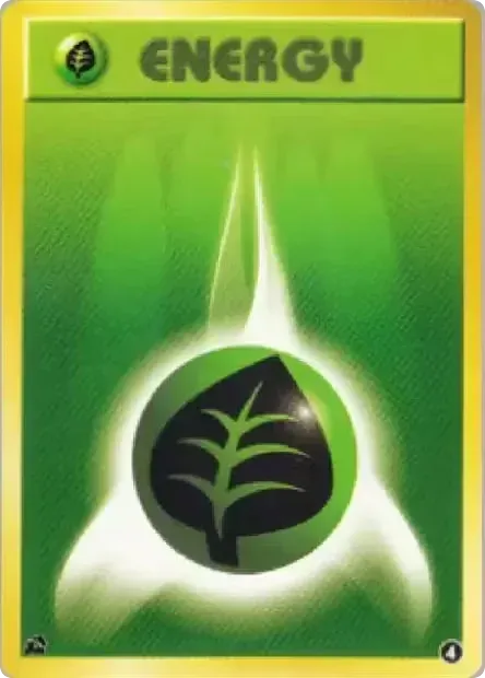 Grass Energy card front