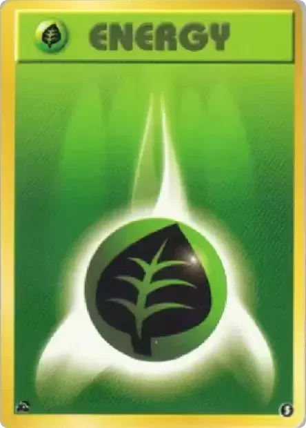 Grass Energy card front