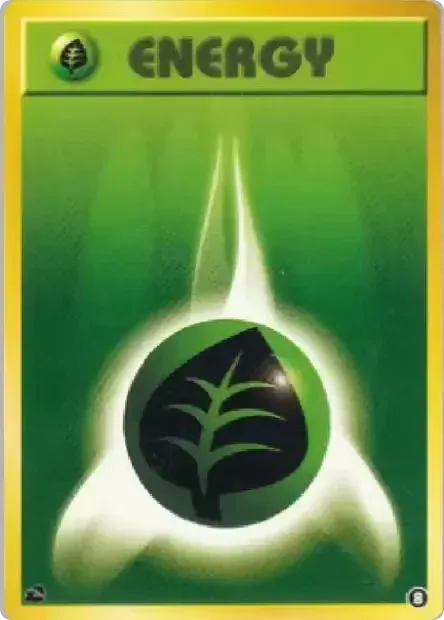 Grass Energy card front