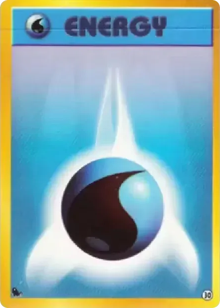 Water Energy card front