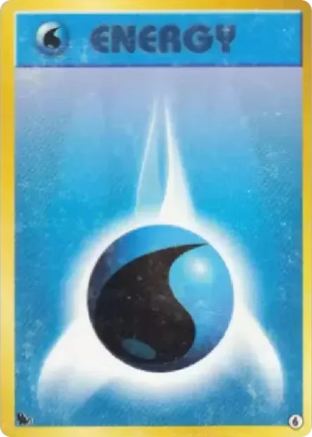 Water Energy card front