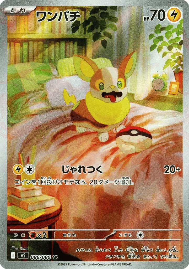 ワンパチ card front