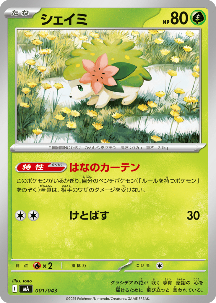 シェイミ card front