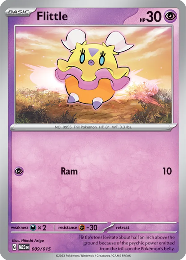 Flittle card front