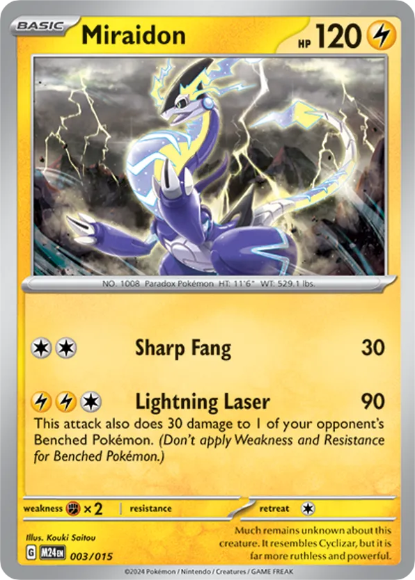 Miraidon card front