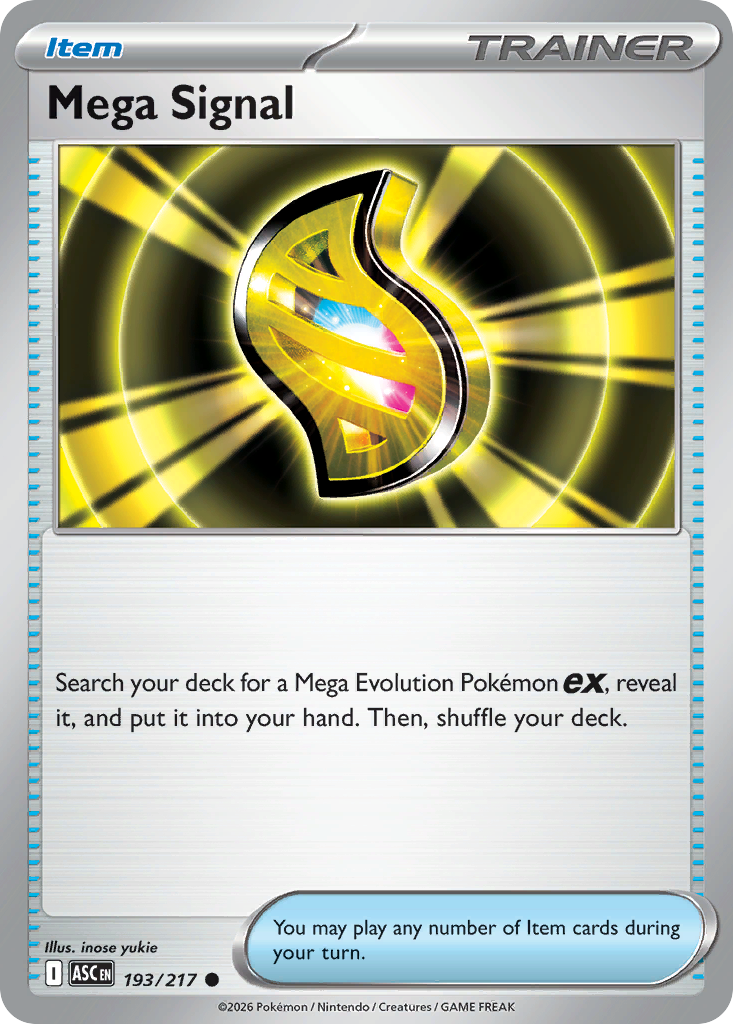 Mega Signal card front