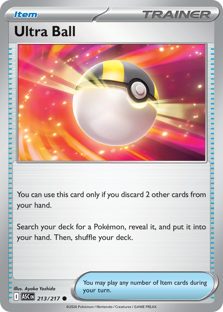 Ultra Ball card front