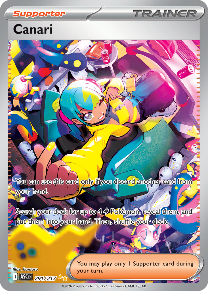 Canari card front