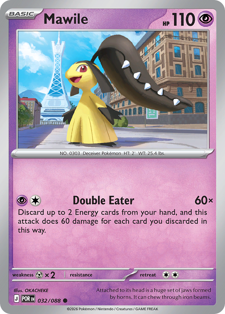 Mawile card front