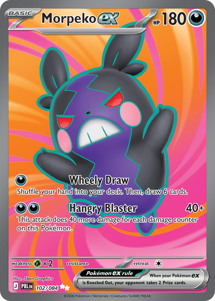 Morpeko ex card front