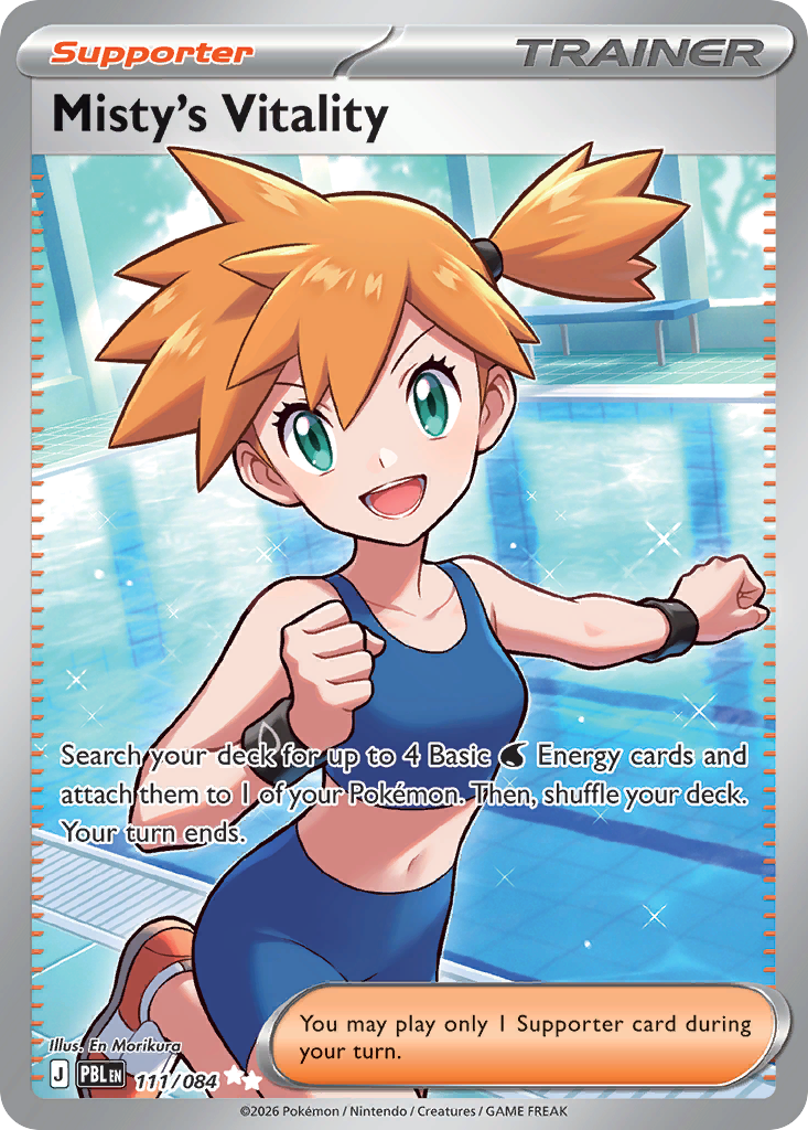 Misty's Vitality card front
