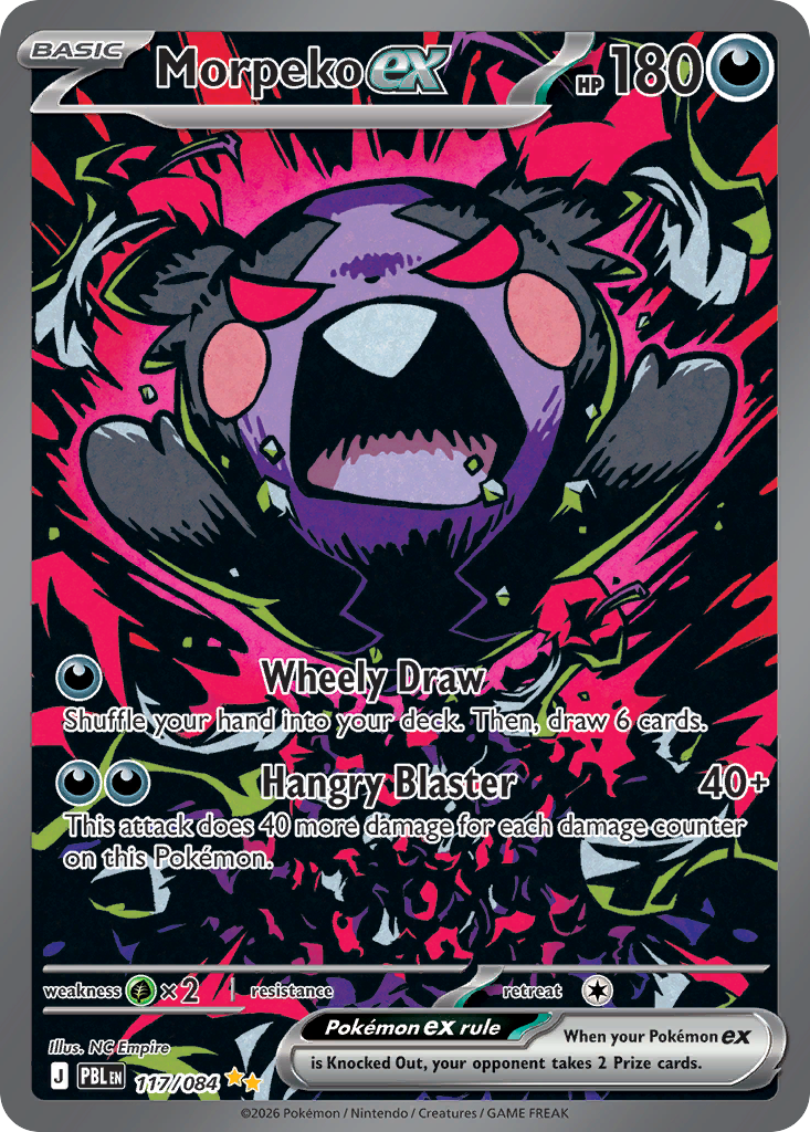 Morpeko ex card front
