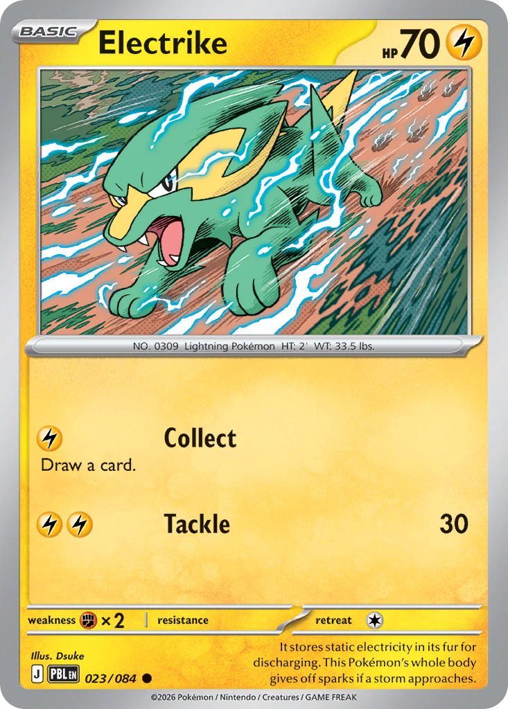 Electrike card front