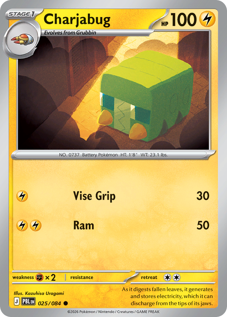 Charjabug card front