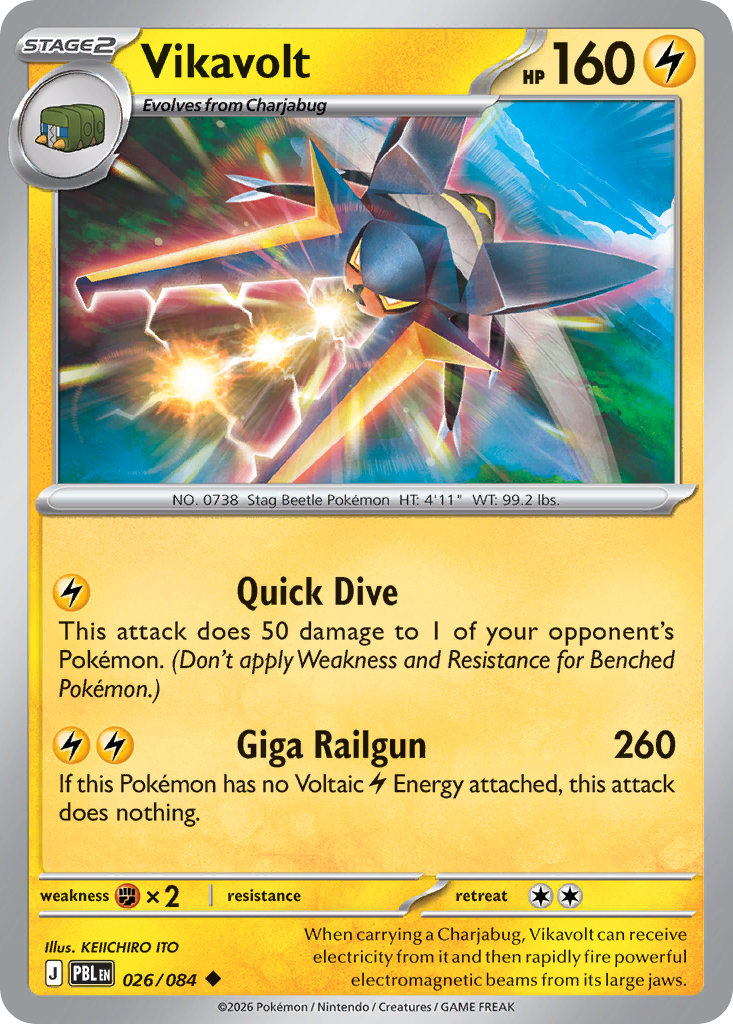 Vikavolt card front