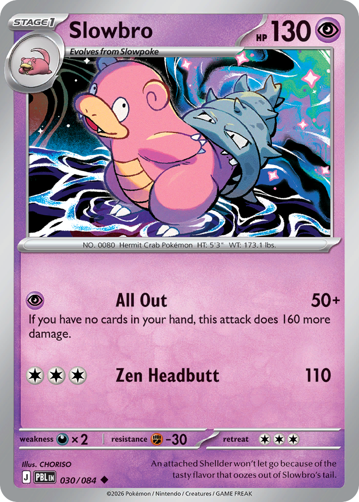 Slowbro card front