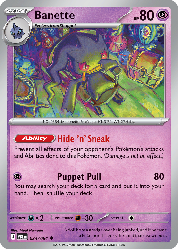 Banette card front