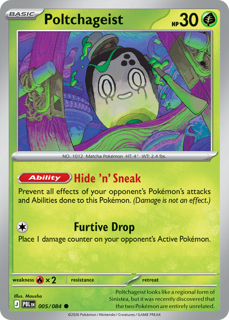 Poltchageist card front