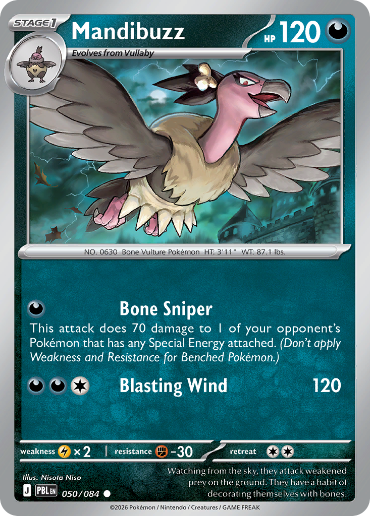 Mandibuzz card front