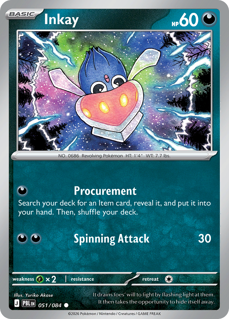 Inkay card front