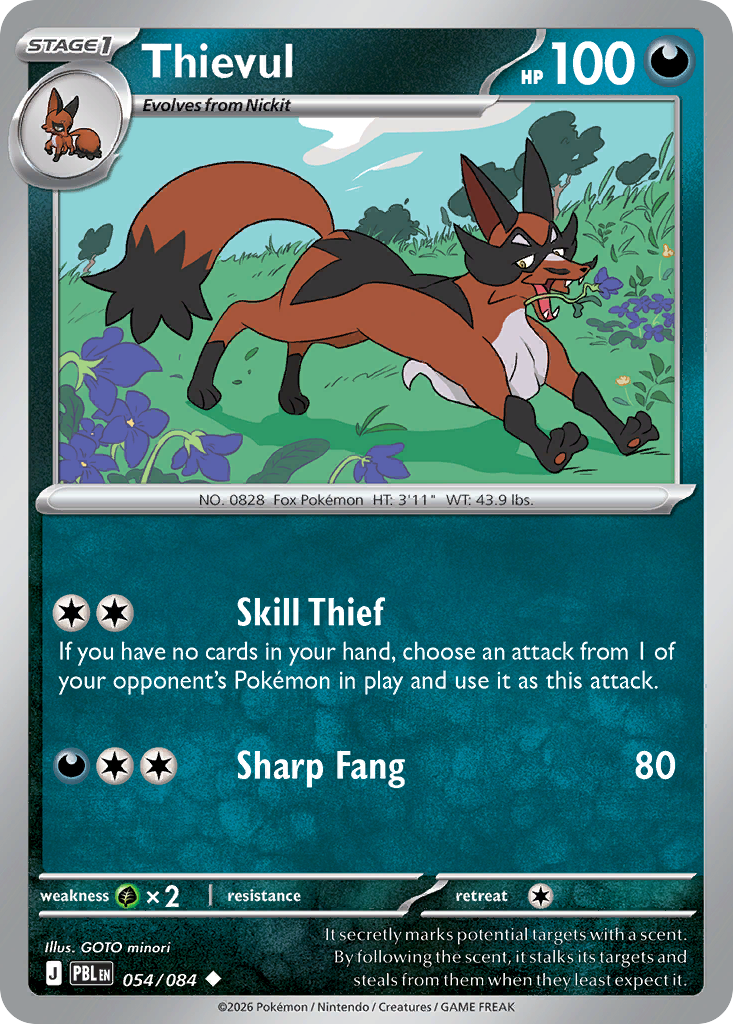 Thievul card front
