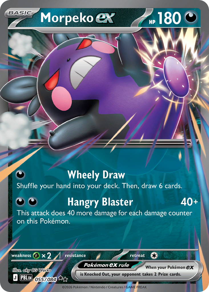Morpeko ex card front