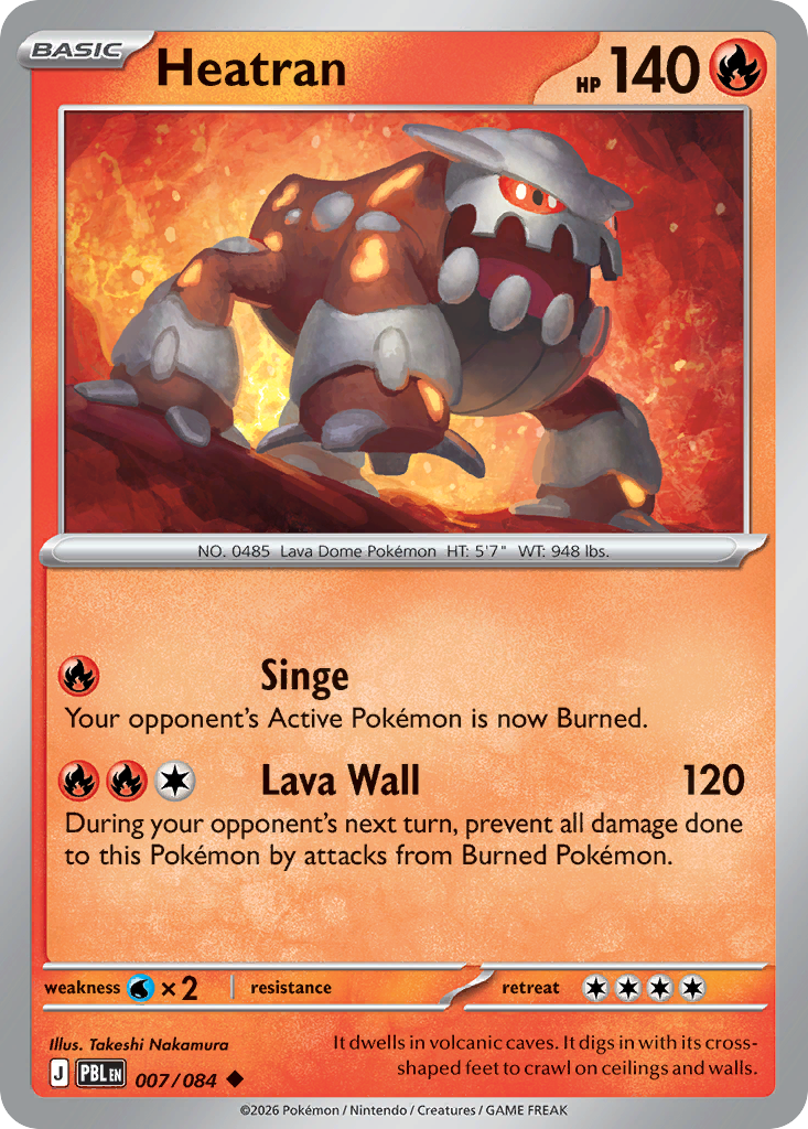 Heatran card front