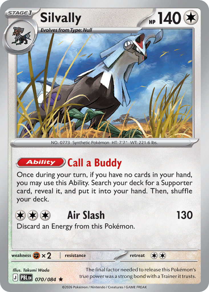 Silvally card front