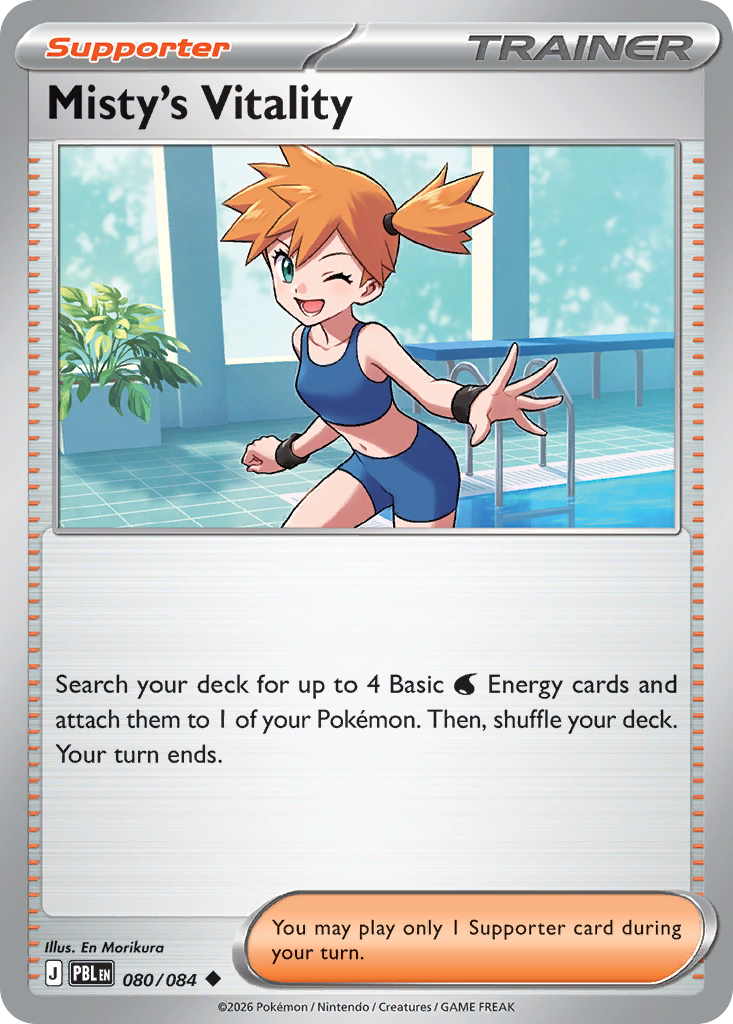 Misty's Vitality card front