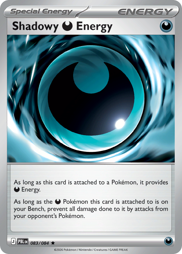 Shadowy Darkness Energy card front
