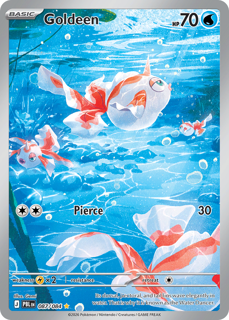 Goldeen card front