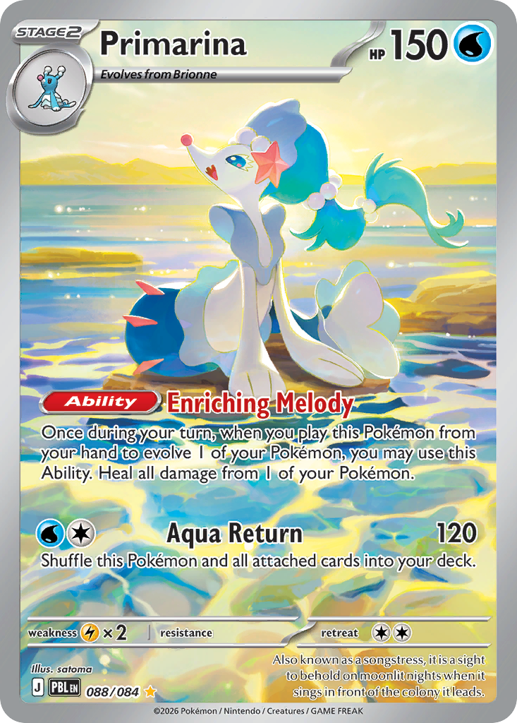 Primarina card front