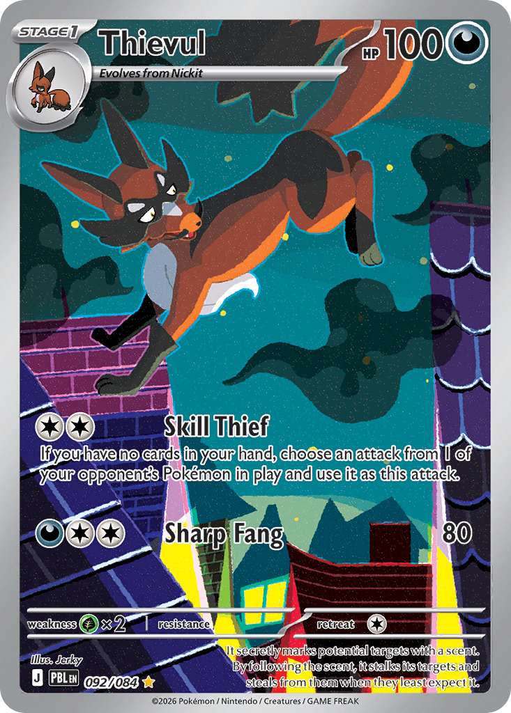 Thievul card front