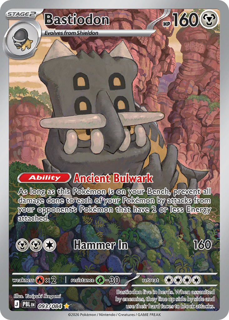 Bastiodon card front