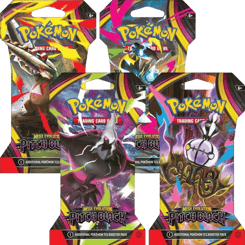 Pitch Black Sleeved Booster Pack Art Bundle (Set of 4)