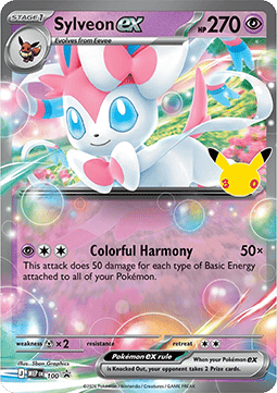 Sylveon ex card front