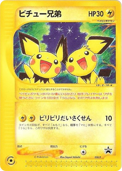 Pichu Bros. card front