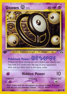 Unown [O]