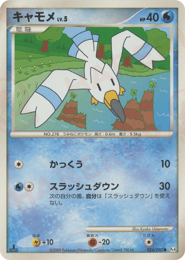 キャモメ card front