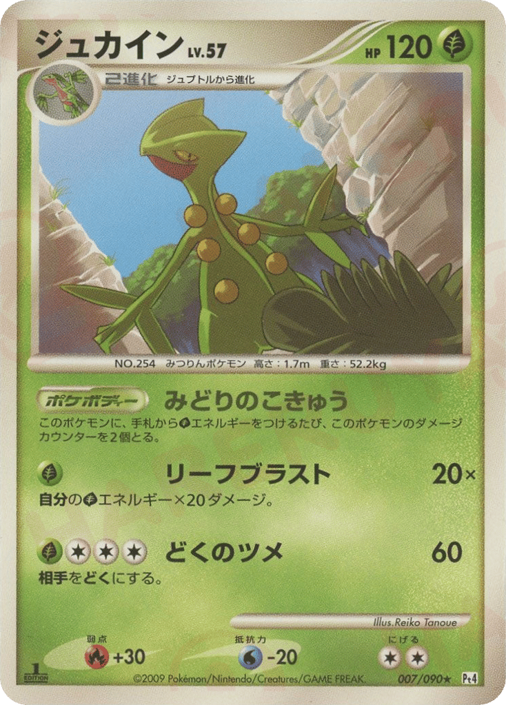 ジュカイン card front