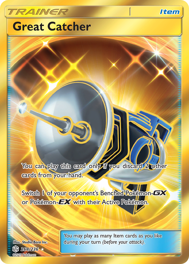 Great Catcher card front