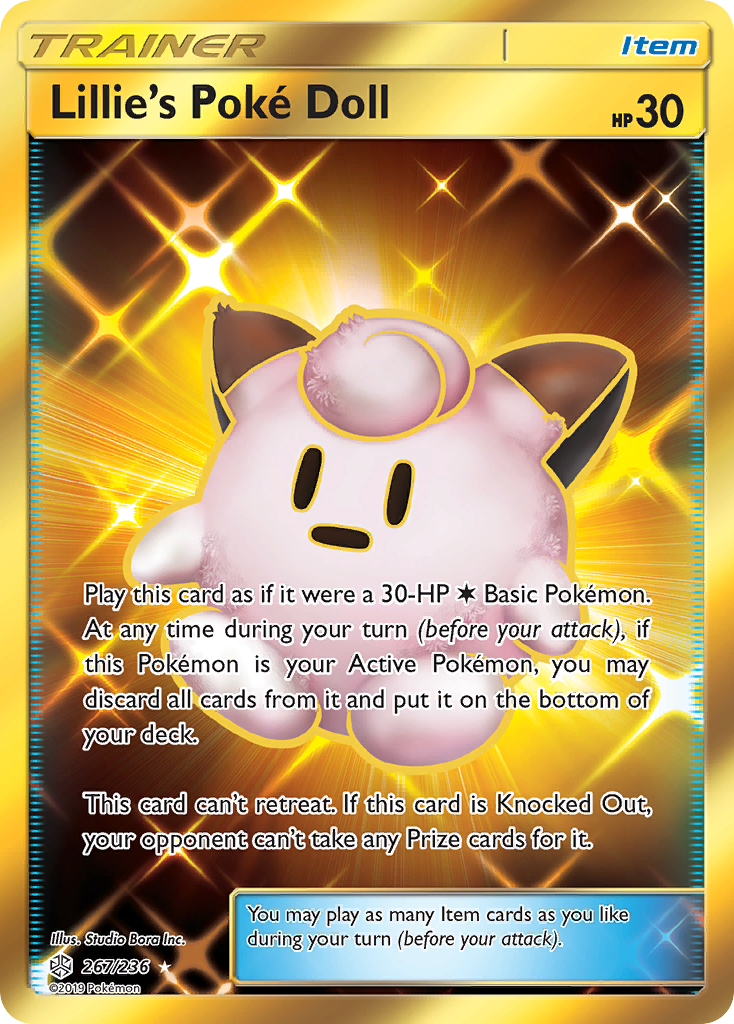 Lillie's Poké Doll card front