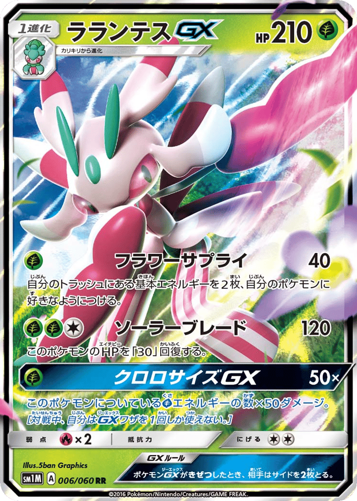 ラランテスGX card front