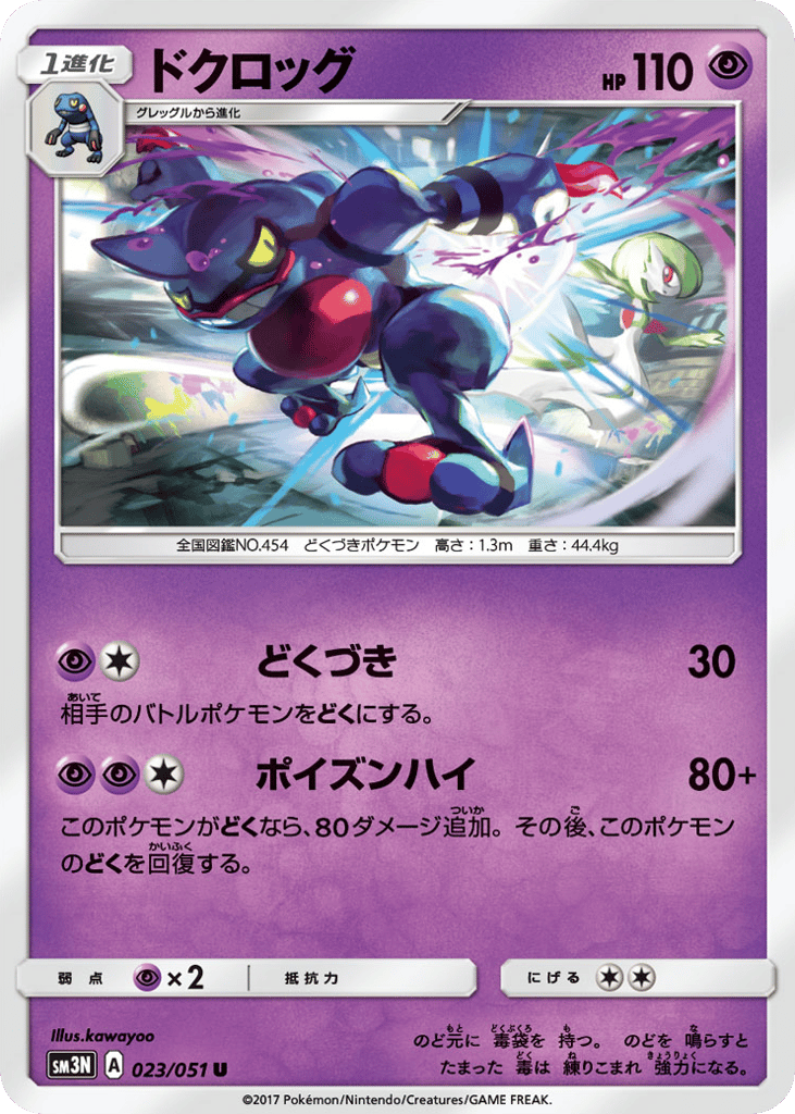 ドクロッグ card front